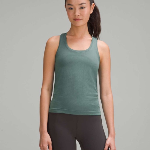Lululemon Swiftly Tech Tank Race Length, Medium Forest, Size 2 - Picture 9 of 12